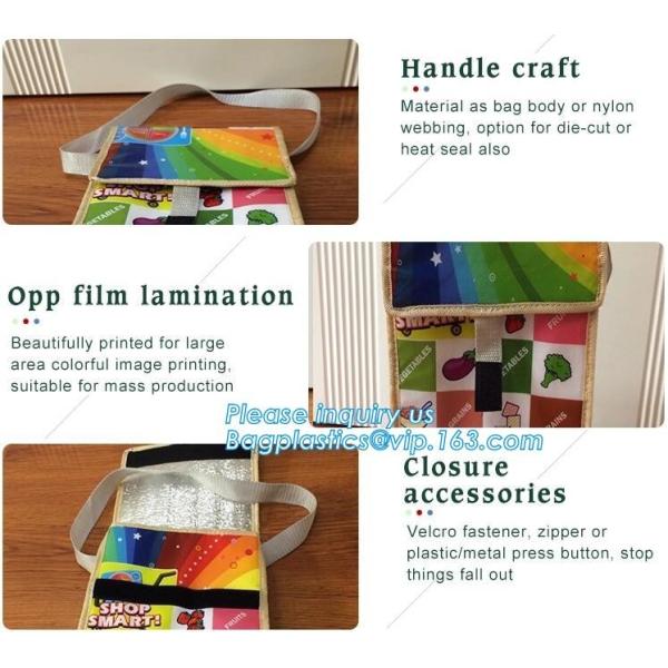 Foldable Lunch Insulated Cooler Bag Heated Food Delivery Bag Thermal Pizza Delivery Cooler Bag