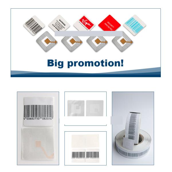 Checkpoint Hot sale Reliable high sensitivity self adhesive eas label rf anti theft sticker