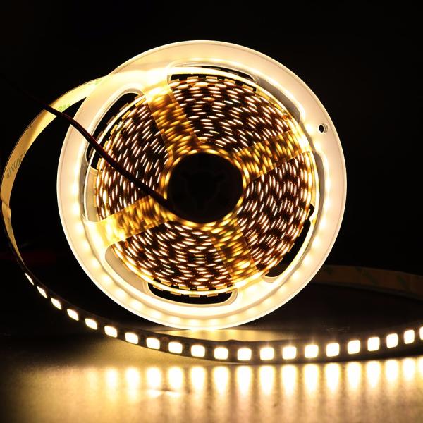 5 Meters High Lumen Ribbon 24 Volt Led Tape Light Waterproof SMD 5050