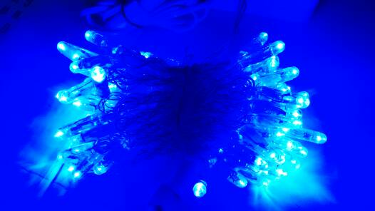 10m 100 leds warm white led string light outdoor Christmas Decoration