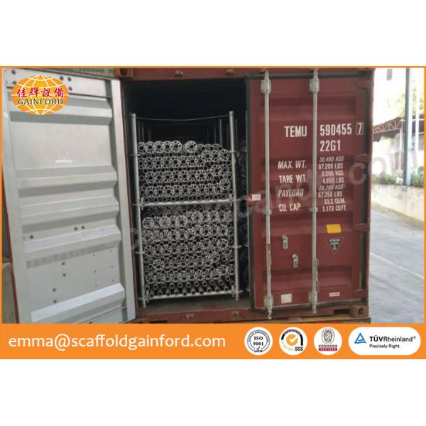 3000MML ring lock standard layher vertical for ring lock scaffolding system in construction project