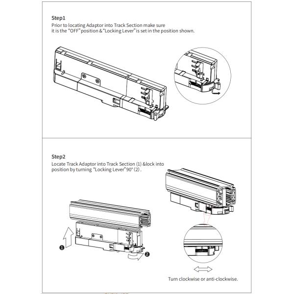 LED track light heads 10W Bridgelux LED Chip 97Ra 100LM/W 4-wire 3-phase flicker free Dimmable Black for shop