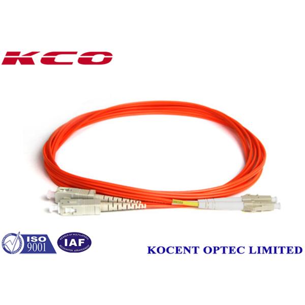 1.0m Sc Lc Patch Cord Muti Mode DX 1.0m 2.0m Length 62.5/125 Cores