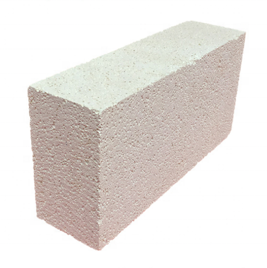 Low Thermal Conductivity White Mullite Brick with Material and Lightweight Design