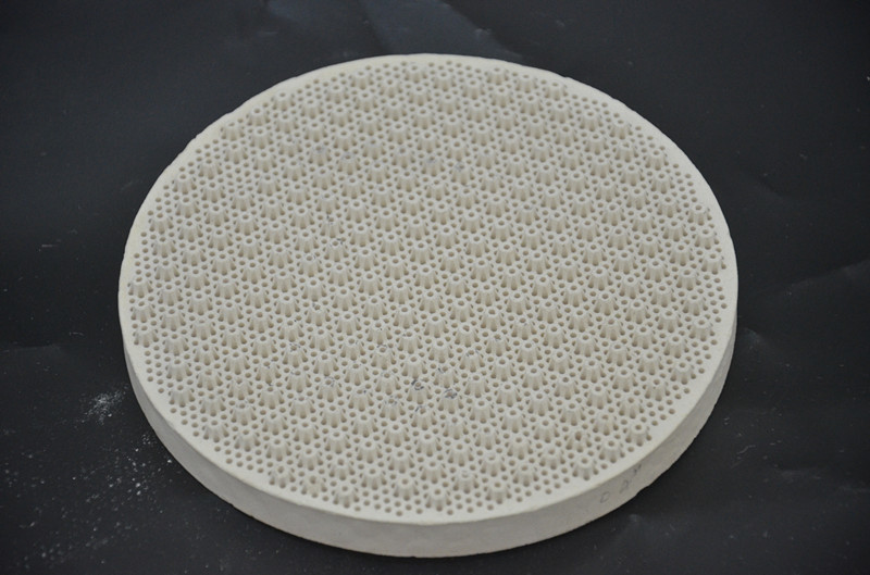 China Infrared Ceramic Honeycomb Gas Heater Ceramic Plate Stove Use 163*73*13mm on sale