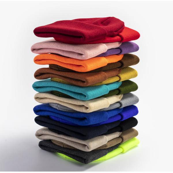 Fashion Fire Design Knit Beanie Hats Woven Label Character Style