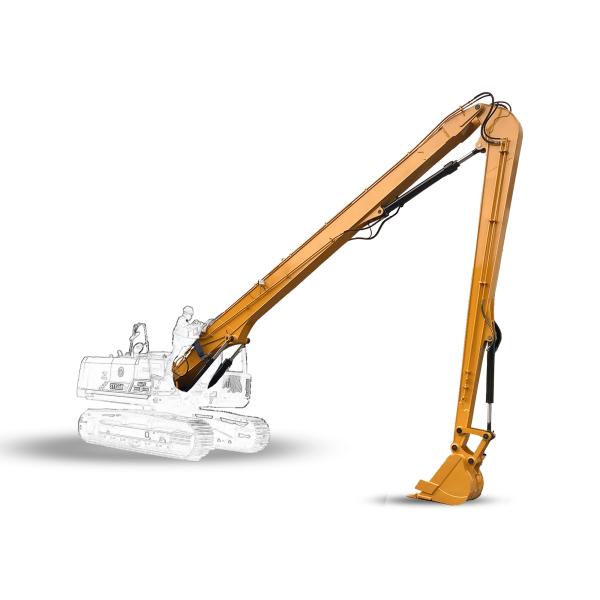 Heavy Duty Excavator Pile Driver Attachment Vibrating Arm For Construction Sites