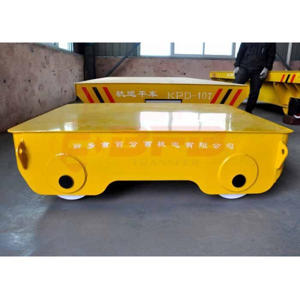 Motorless 25t Forklift Material Transfer Carts On Turning Rails Customised Size