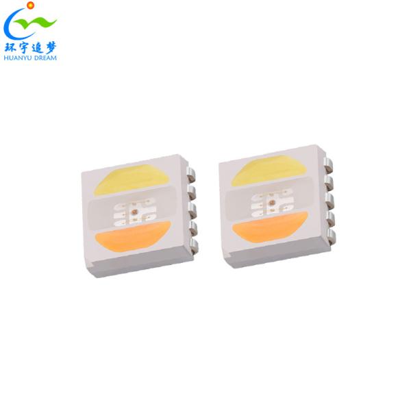5050 Multi Color SMD LED Chip 5050 0.2W RGBCW 2700K - 25000K