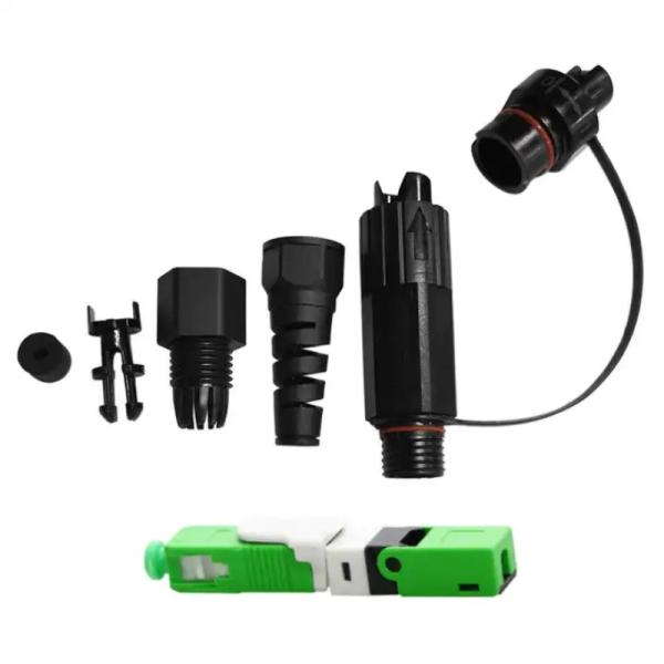 Waterproof Connector for FTTH FTTA Fibconet Free Sample Outdoor Fibre Optic Patchcord