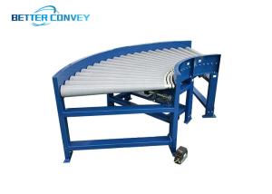 China Curved Belt Conveyor Machine For Food Grade Bottling Industry wholesale