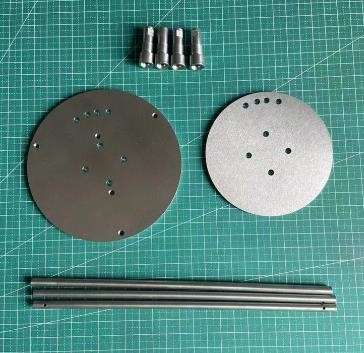 Machined Molybdenum Screws Fasteners As Vacuum Furnace Accessories With Purity of 99.95%