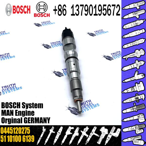 Common Rail Injector 0445120529 0445120186 0445120275 For Engine Spare parts