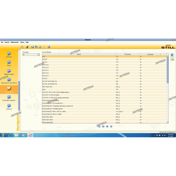 Still Forklift Diagnostic Tool Canbox 50983605400 with Live Data Monitoring