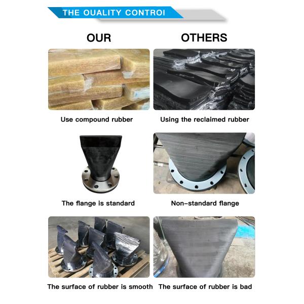 SS316 Control Back Pressure Flexible Rubber Duckbill Check Valve Corrosion Resistance