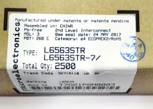 China L6563STR PFC Transition Mode PFC 5mA 90uA Electronic Integrated Circuits wholesale