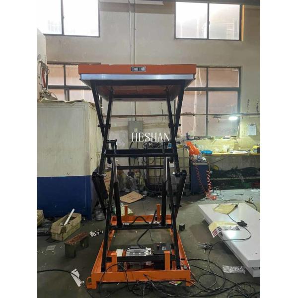 Movable Single Triple Scissor Lift Table 1000kg 2000kg 3000kg Load Capacity