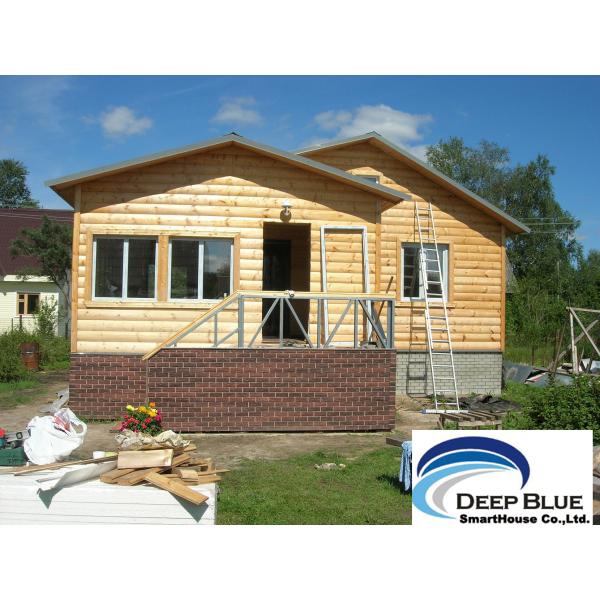 Get Light Steel Frame House With Prefab House Kits With WPC Wall Cladding Custom House With New Design