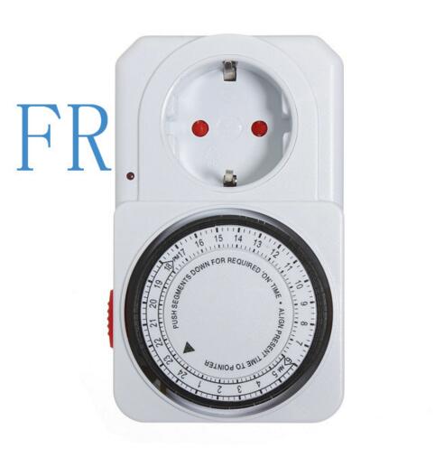 220V Programmable Grounded Plug In Timer socket