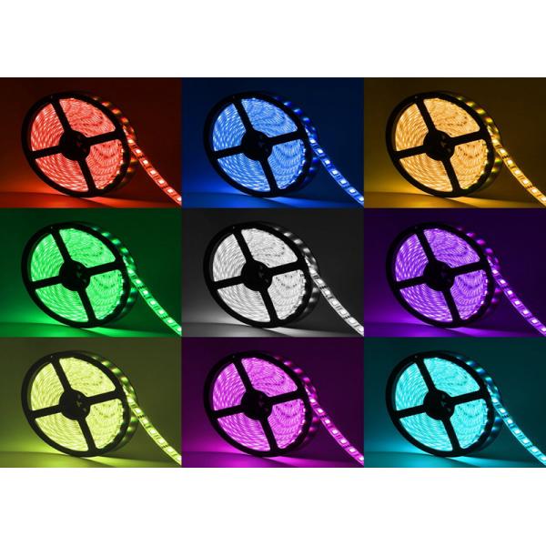 IP68 Waterproof Rgb Led Strip Silicon Extrusion RGB SMD 5050 For Swimming Pool