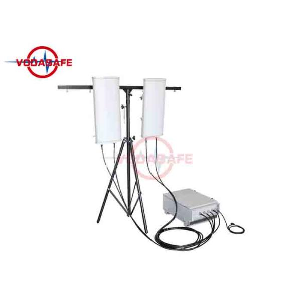 Silver Color Cell Phone Jamming Device Fixed Six Frequencies Options For Jail