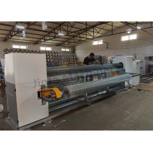 Double Twisted Electricgalvanized CNC Hexagonal Wire Mesh Machine