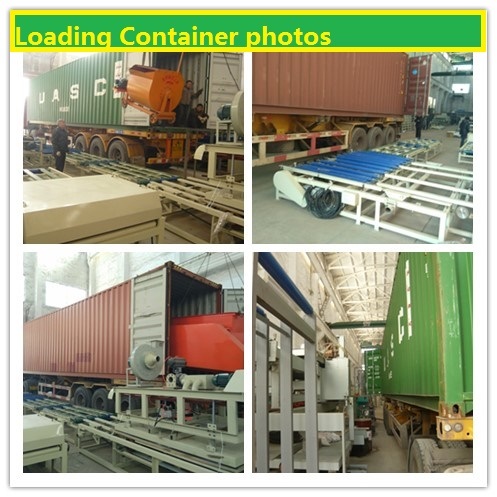 PLC Semi Automatic Magnesium Cement Board Production Machine Low Noise