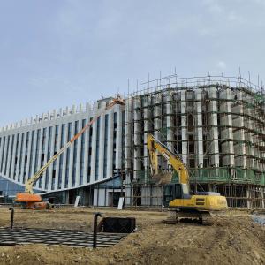 China Q235 EPS Aluminium Glass Curtain Wall Frame Profile Light Curtain Wall 50mm wholesale