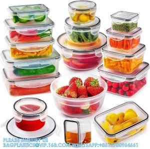China Food Storage Containers With Airtight Lid Container Sets Kitchen Organization, Meal-Prep Lunch Containers wholesale