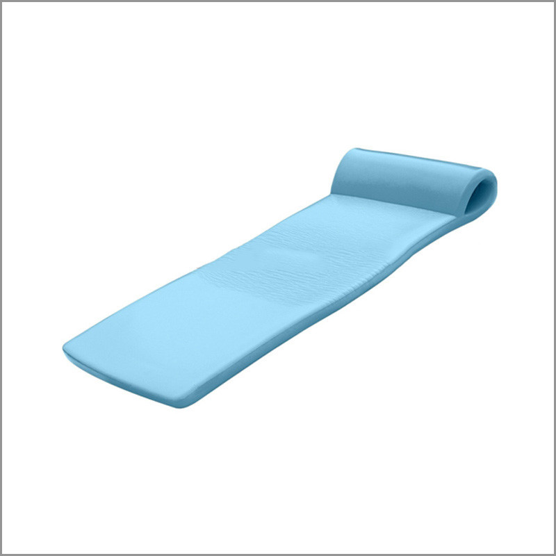 China Ultra Eva Foam Pool Floats Lounge Water Raft Mat Blue Color wholesale