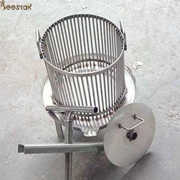 Beekeeping Equipment Stainless Steel Honey Press Machine With Honey Barrel