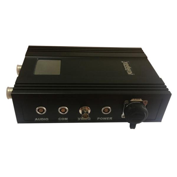 Long Range COFDM HD Transmitter 2-5W Adjustable Vehicle Wireless Video Sennder AES Encryption