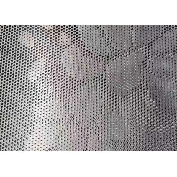 1.6mm Perforated Wire Mesh Aluminum Decorative Punched Metal Sheets Customized