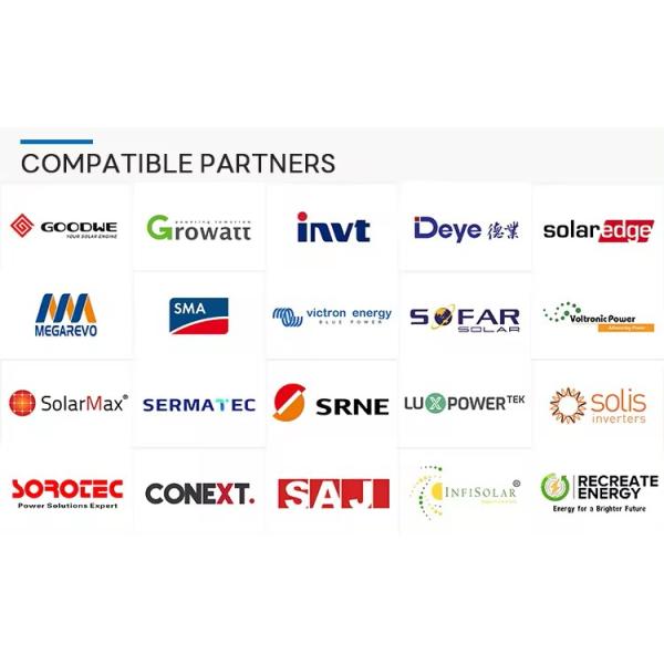 Expandable Batteries for Amosolar 10KWH 15KWH 20KWH 25KWH High Voltage Energy Storage