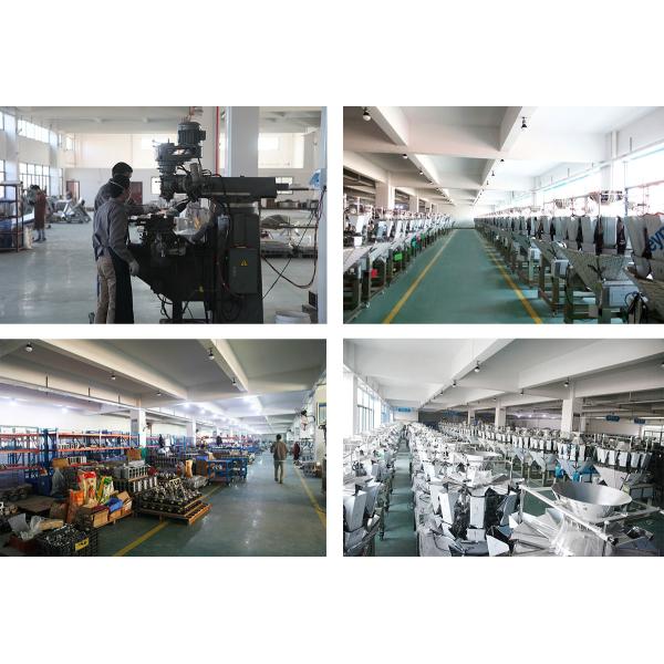 100g Hardware Multihead Weighing Machine With 1.6L Hoppers