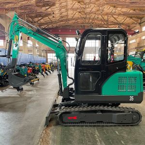 China 34kw Backhoe Mini Excavator Manufacturer with Changchai 490 Engine wholesale