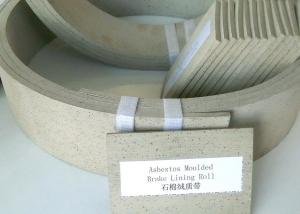 China Asbestos Rubber Based Industrial Brake Lining Mould Wear Resistance wholesale