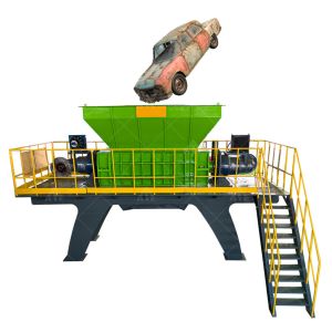 China Car Bumper Scrap Iron Shredder Metal Plastic Car Engine Shredder wholesale