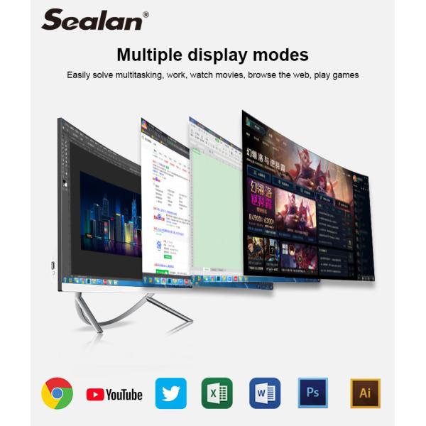 1920*1080P 27 Inch AIO PC Desktop WIFI 2.4GHz