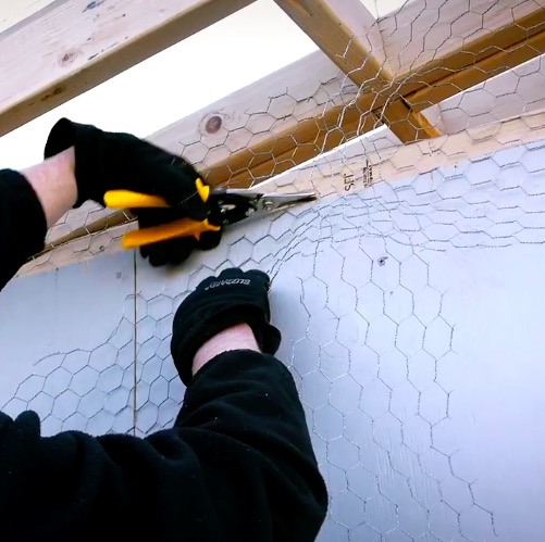 2 inch Galvanized Chicken Wire Mesh Hex Netting 6 ft X 80 ft 20 Gauge