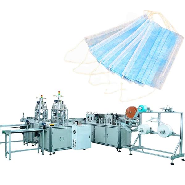 3 Ply 4 Ply High Speed Surgical Face Mask Making Machine