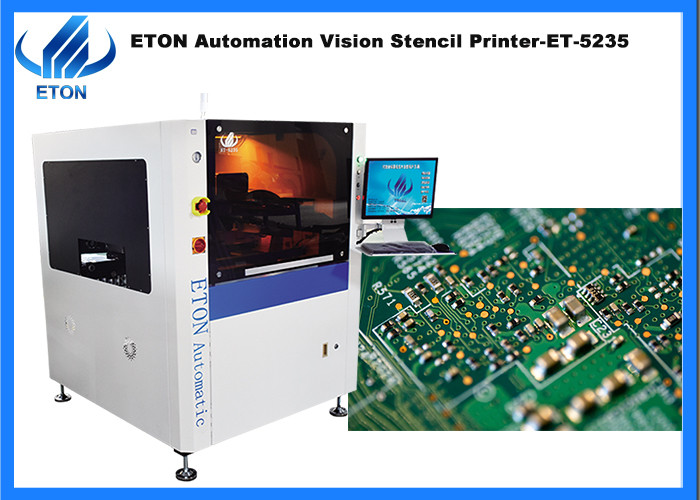China Embedded Scale Automatic SMT Vision Stencil Printer PC control Programmable wholesale