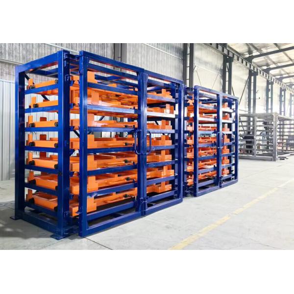 B29 Hand-0perated Sheet Metal Storage Rack Sheet Drawer Roll-out Rack for Plate Storage