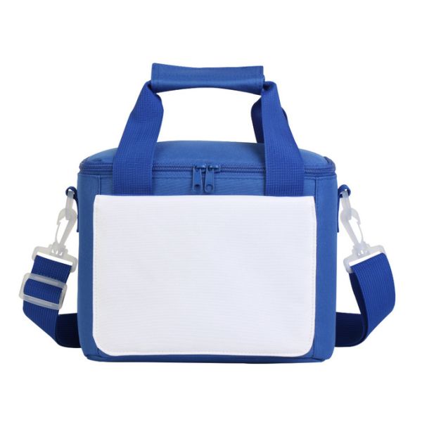 Outdoor Camping Picnic Ice Bag Blanks Large Capacity Portable Sublimation Lunch Bag Custom Polyester Ice Bucket Bag Car Ice Bag