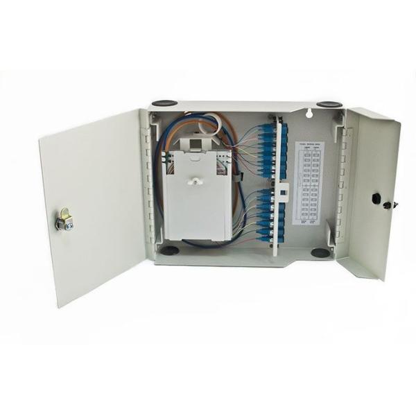 1x16 Splitter Fiber Optic Termination Box SC UPC Connector For CATV Networks