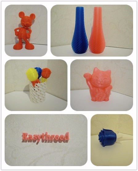 Easthreed 1.75 Mm 3D Printer Filament , PET 3D Printer Filament FCC Certificate