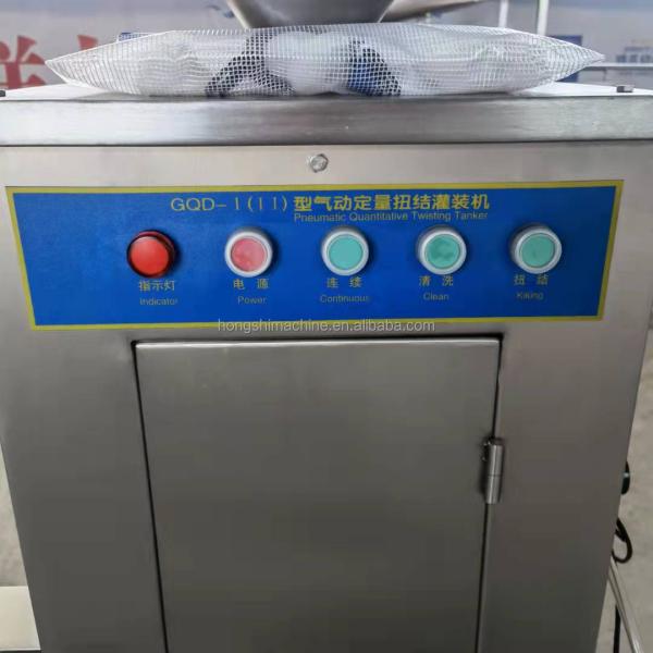 Electric High Quality Meat Sausage Filling Stuffing machine Automatic Pneumatic Quantitative Sausage Stuffer Twister Machine