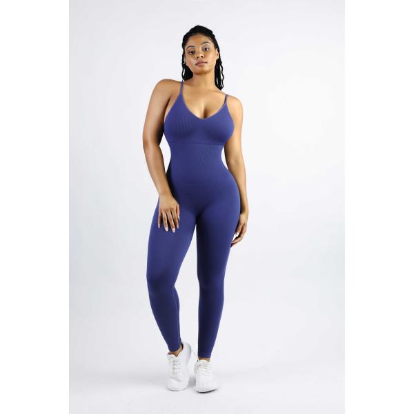 High Stretch Jumpsuit 2-Piece Set with Sustainable Padded Buttocks and 10000 Quantity