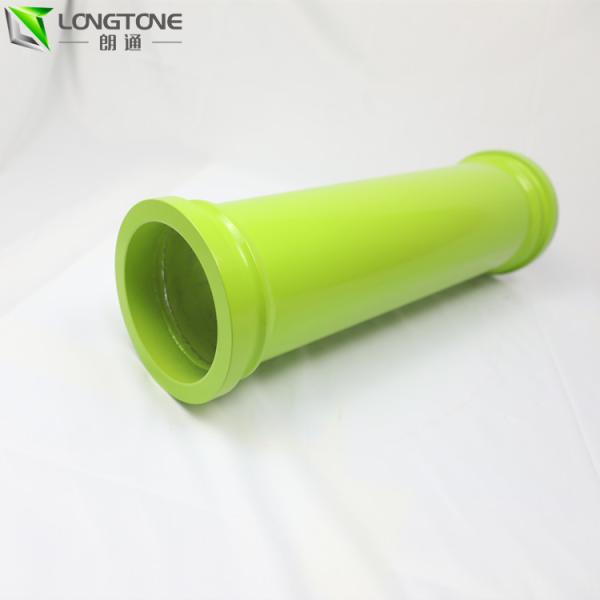 Dn125 Hardened Single Wall Pipe Seamless Straight Concrete Pump Pipe