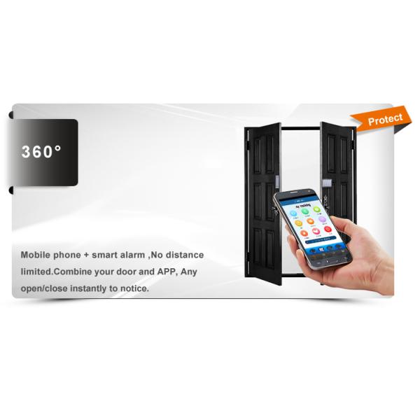 Gsm magnetic wifi door/window sensor alarm system rf-v13